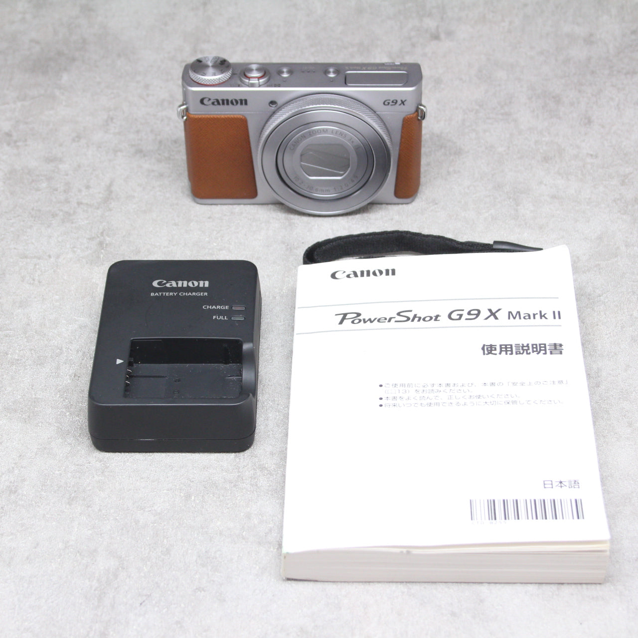 未使用開封品 Canon キャノンPowershot G9X Mark II 2 シルバー 初期