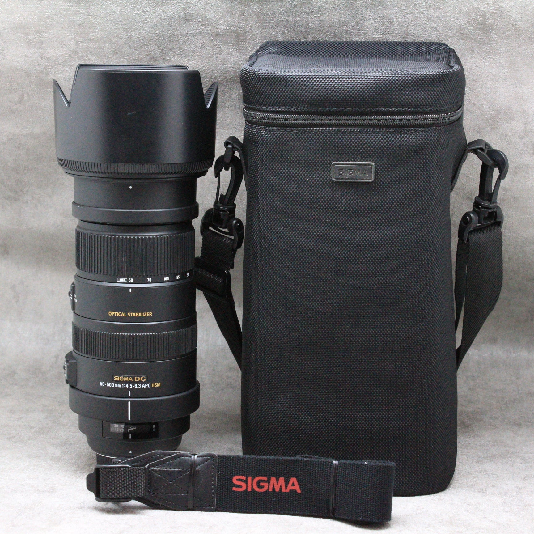 中古品 SIGMA APO 50-500mm F4.5-6.3 DG OS HSM (ニコン用) 　ハヤト商会