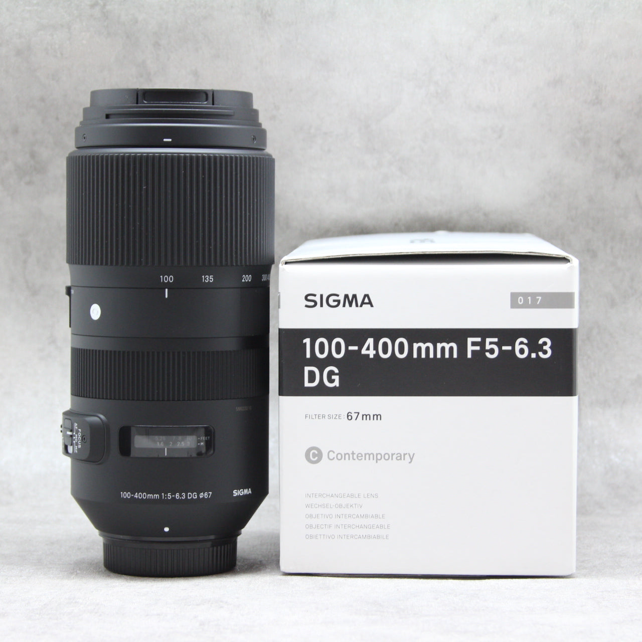 【ちゃんりい様専用】中古品 SIGMA 100-400mm F5-6.3 DG OS HSM Contemporary (ニコンF用)　 ☆２月2日(木)のYouTube生配信でご紹介☆