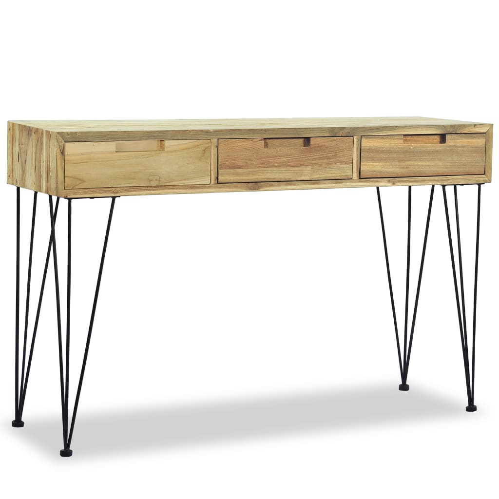 Console Table 47.2"x13.8"x29.9" Solid Teak