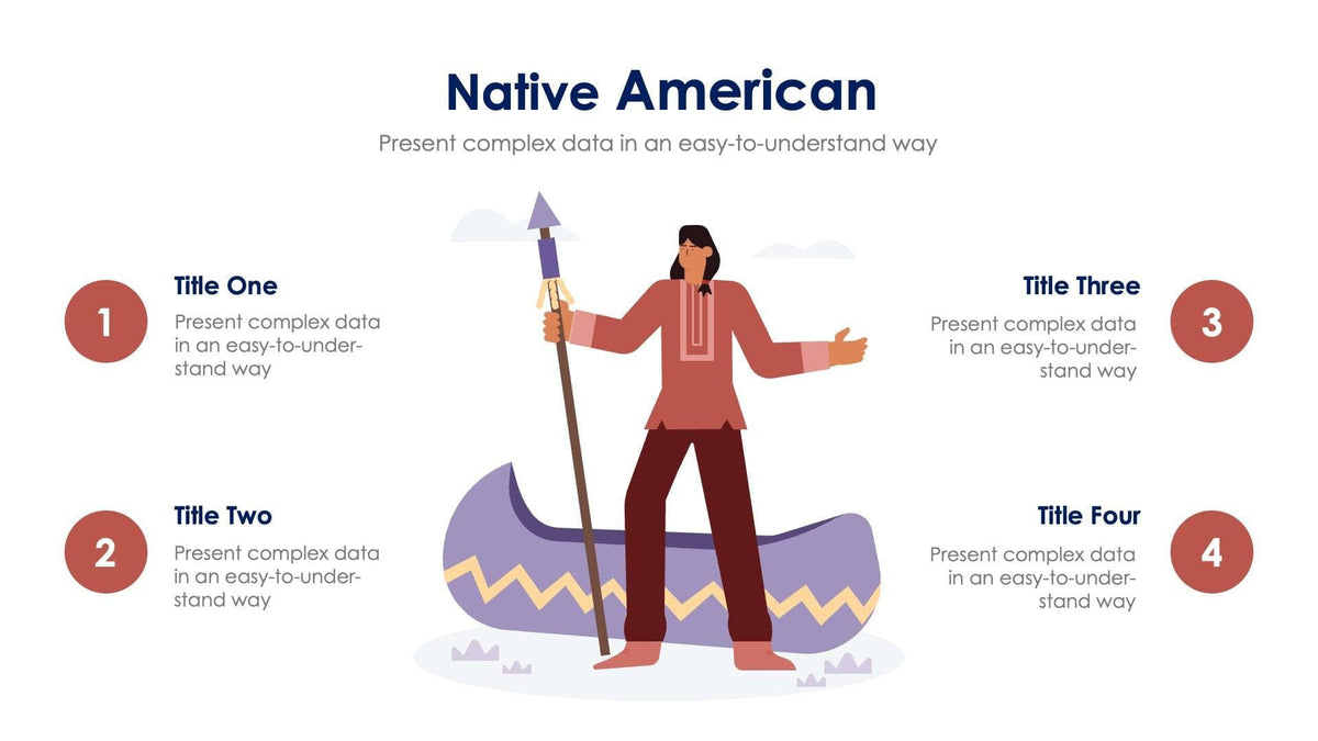 Native American Slide Infographic Template S01122302 Infografolio