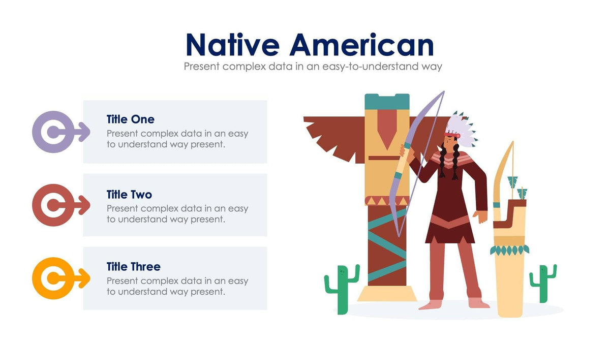Native American Slide Infographic Template S01122310 Infografolio