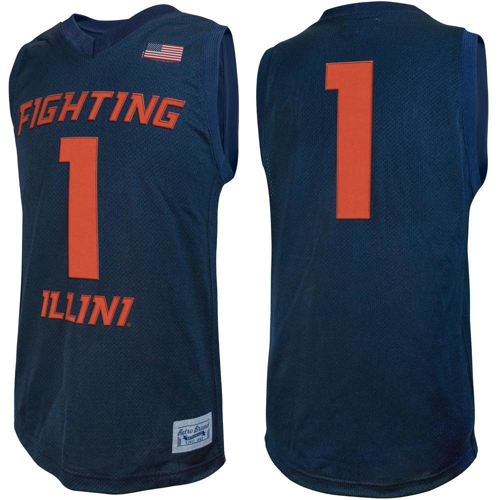 nike illinois basketball jersey