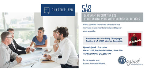 Quartier B2B - Inauguration