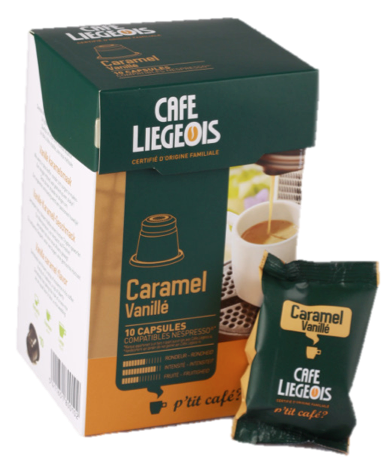 Caramel Vanille - Café Liégeois