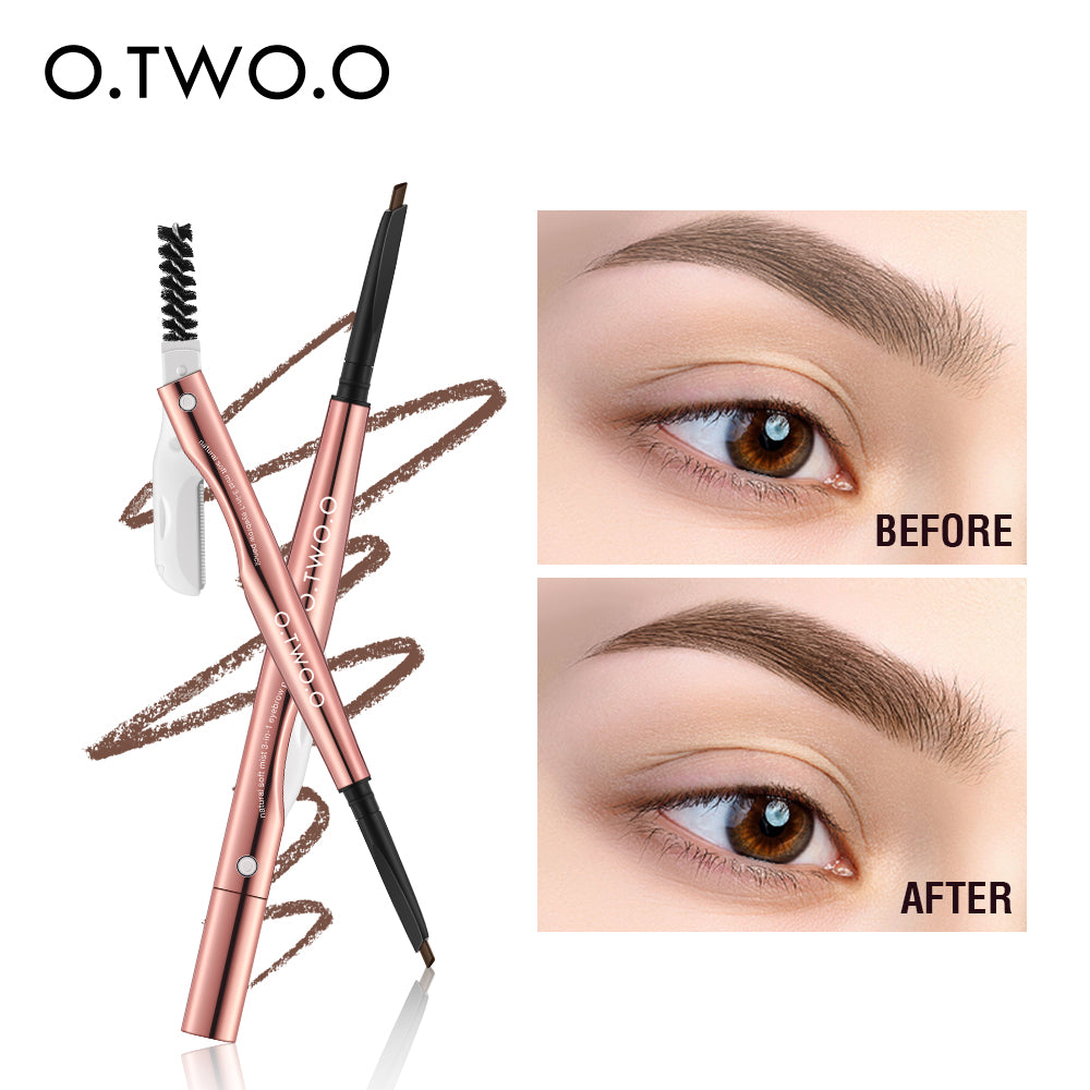 Otwoo Natural Soft Mist 3 In 1 Eyebrow Pencil Otwoocompk 