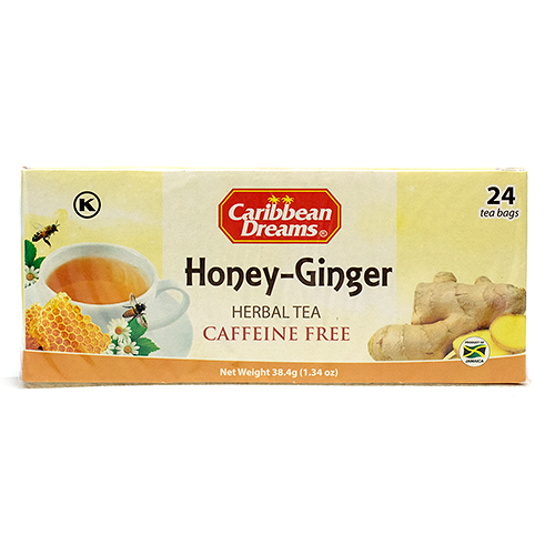 Caribbean Dreams Honey and Ginger Tea (24 Bags) CaribCrate