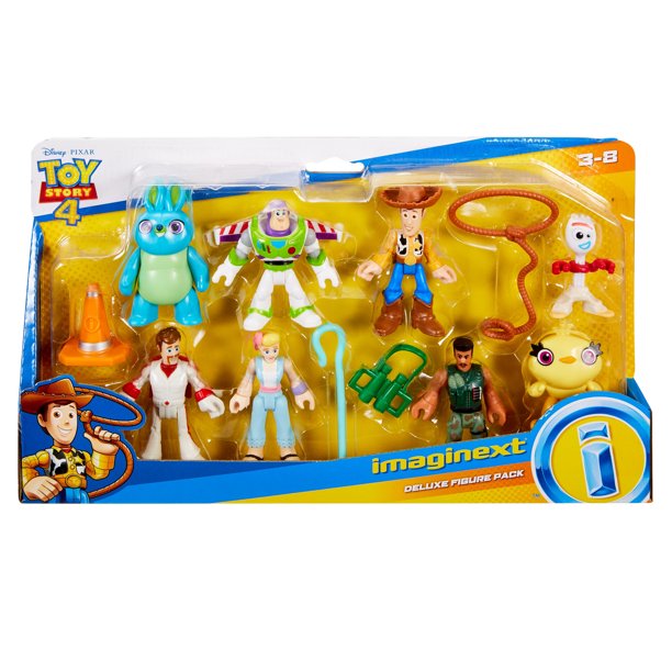 Imaginext Disney Pixar Toy Story Deluxe Figure Pack - Friendly Toy Box