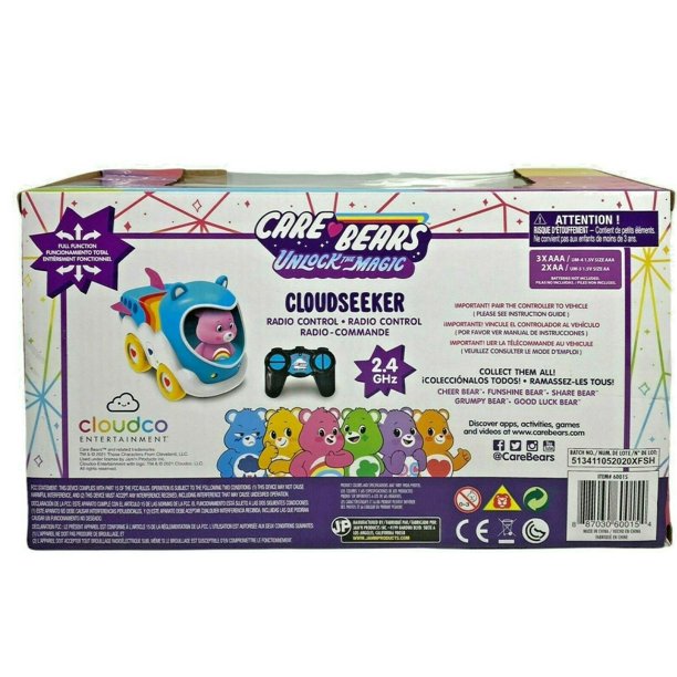 Car Care Bears Cloudseeker Remote Control 2.4 GHZ Full Function - Friendly Toy Box