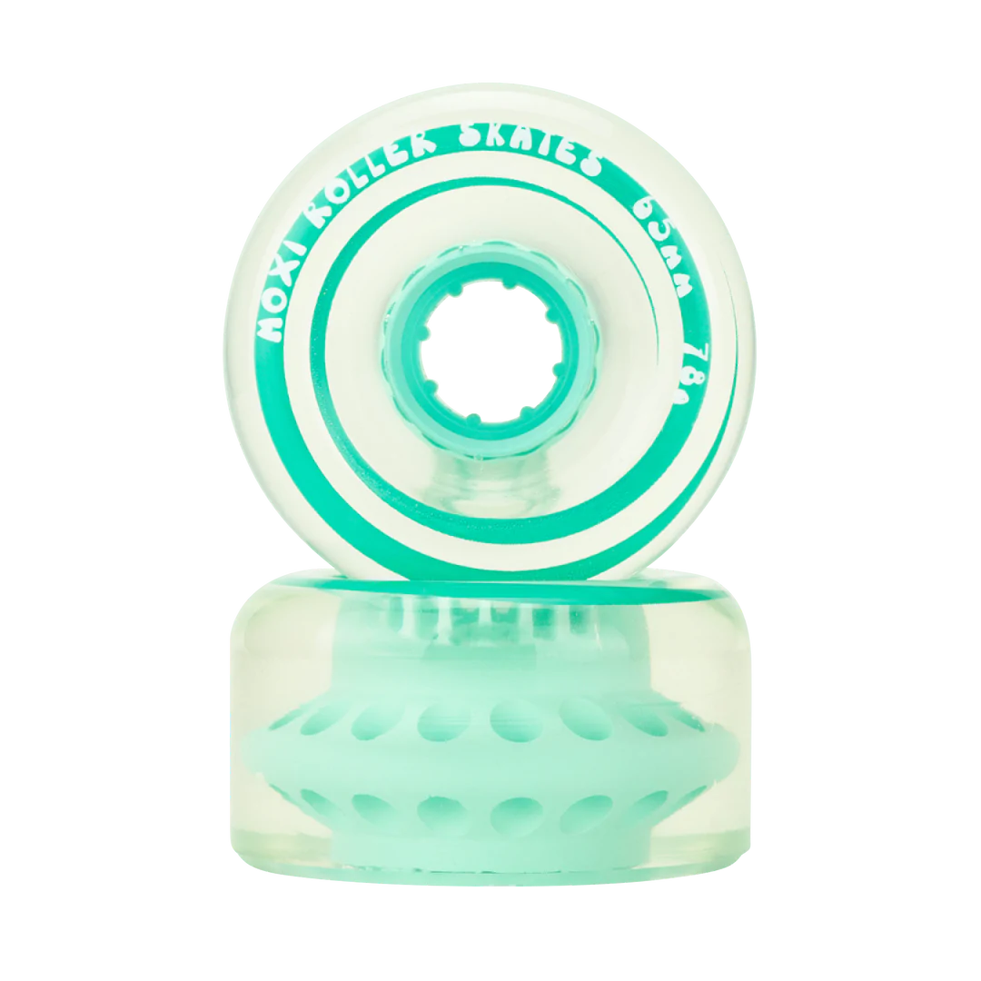 Moxi Gummy Wheels 78a 65mm Floss (Set of 8) Roller Skate Wheels