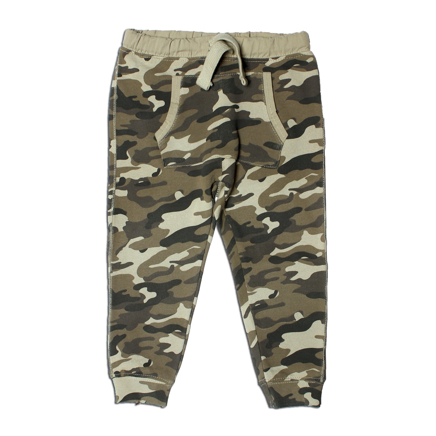 NEW LIGHT BROWN CAMOUFLAGE JOGGER PANTS TROUSER