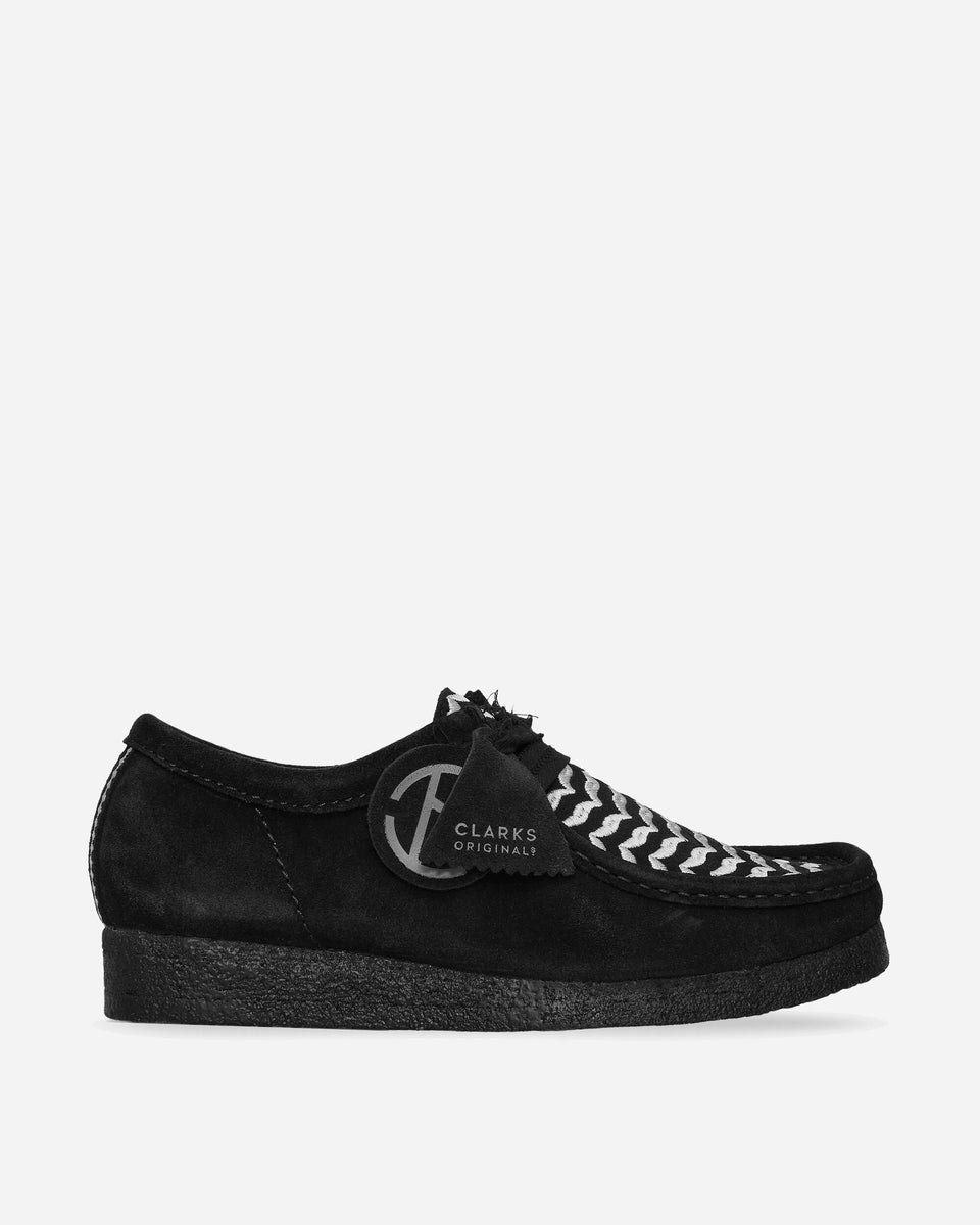 Clarks Originals Slam Jam Wallabee Shoes Black - Slam Jam