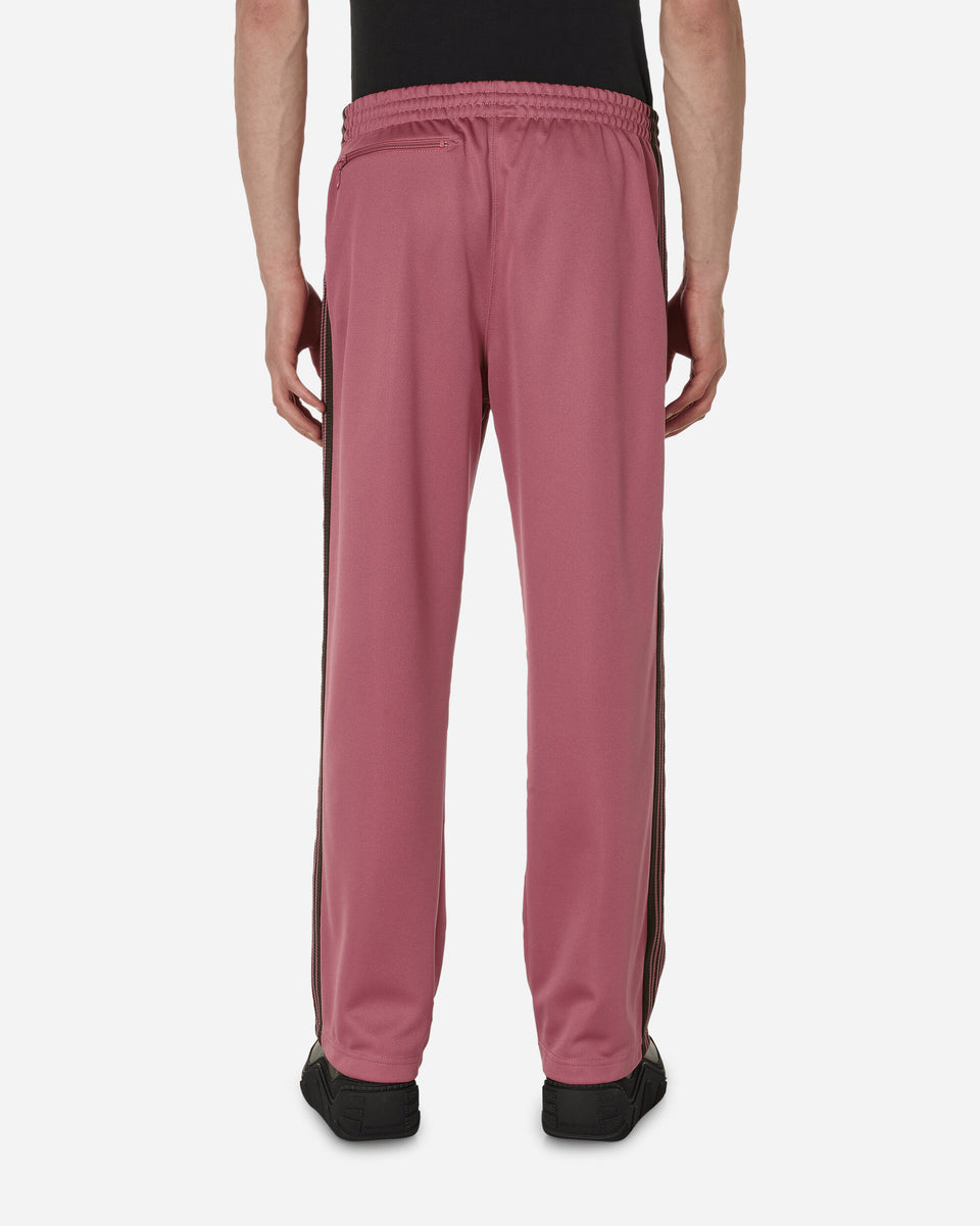 Needles Poly Smooth Track Pants Smoke Pink - Slam Jam Official Store