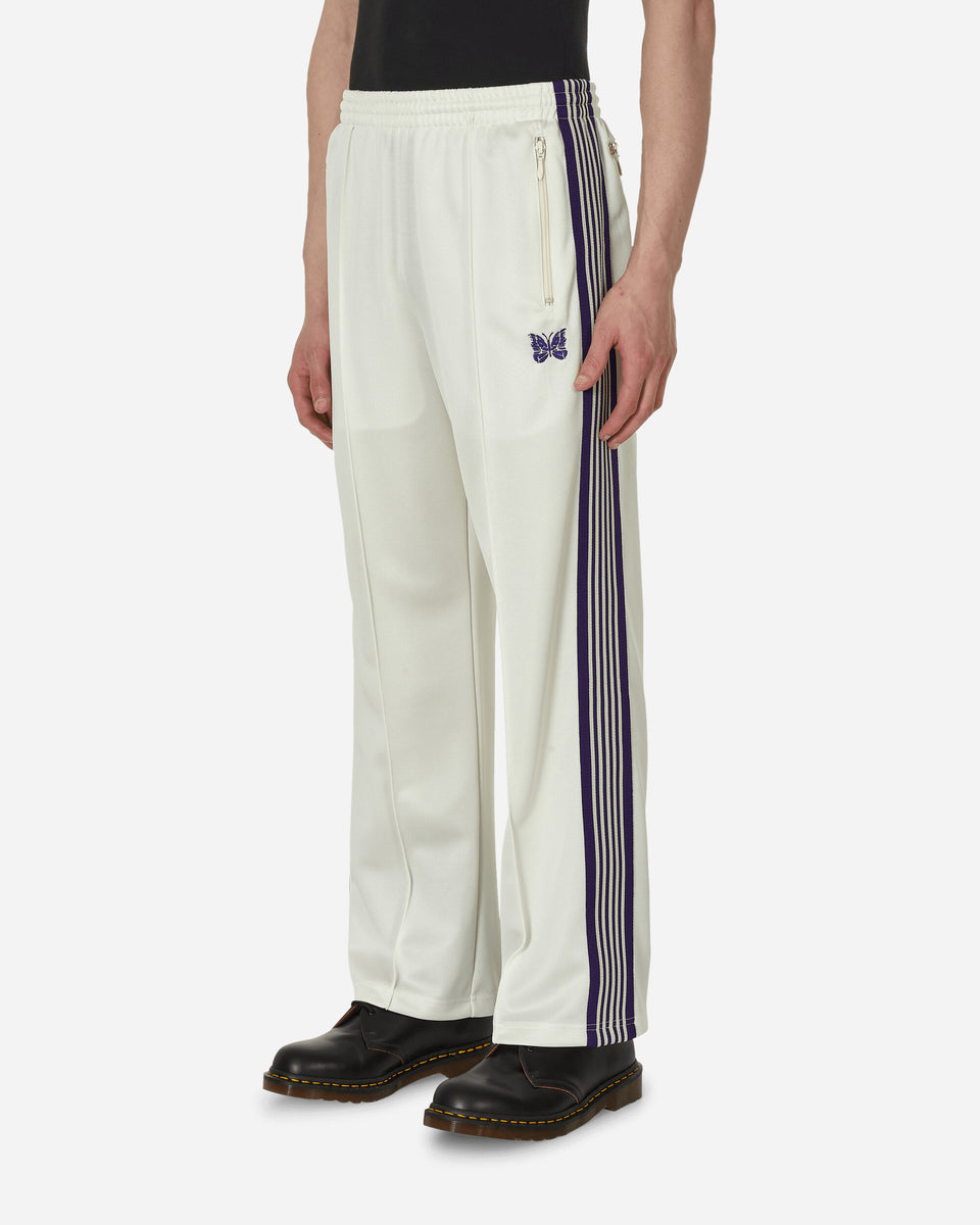 Needles Poly Smooth Track Pants Ice White - Slam Jam Official Store