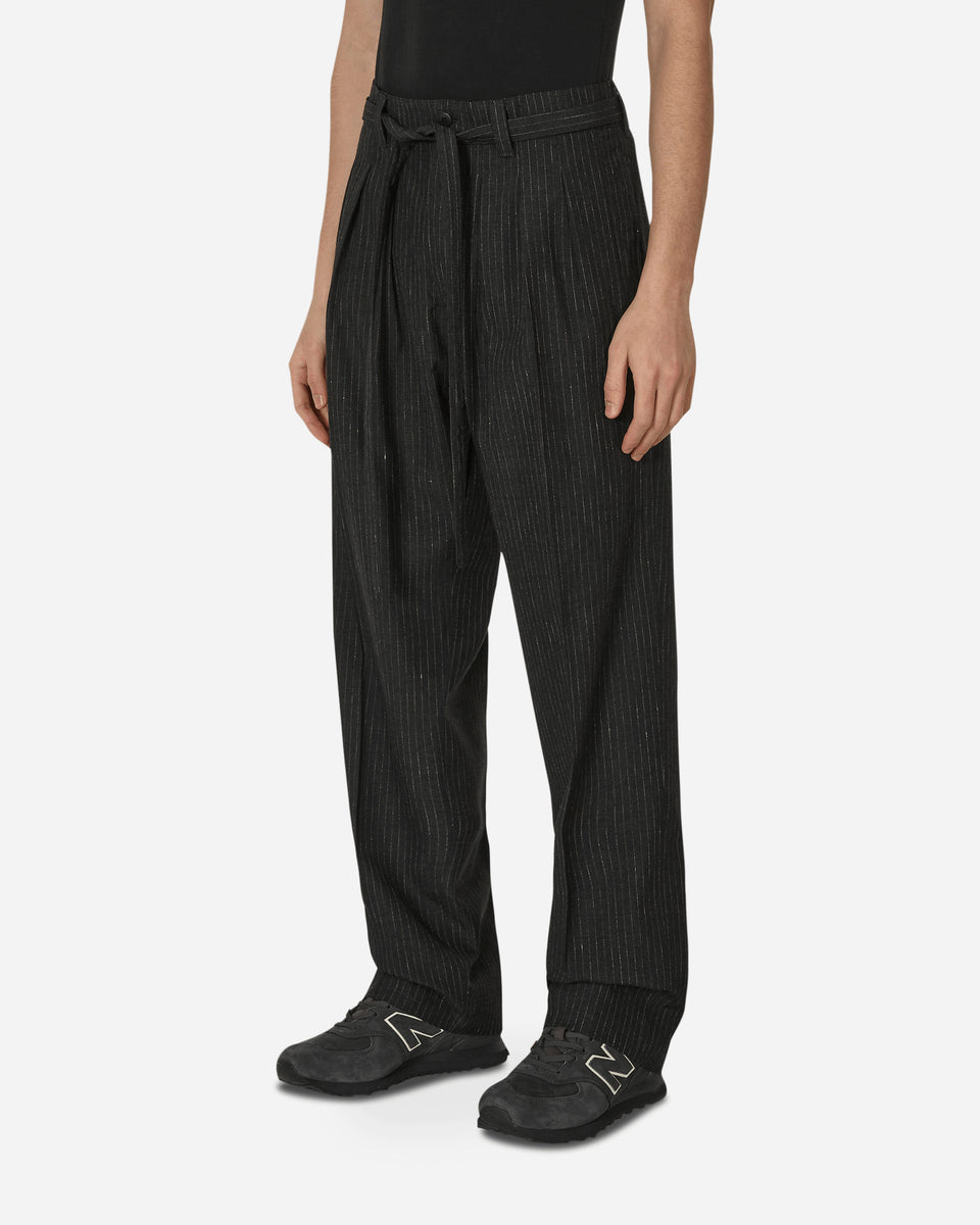 Visvim HAKAMA PANTS SANTOME 23ss black M0123105008018 - カジュアル