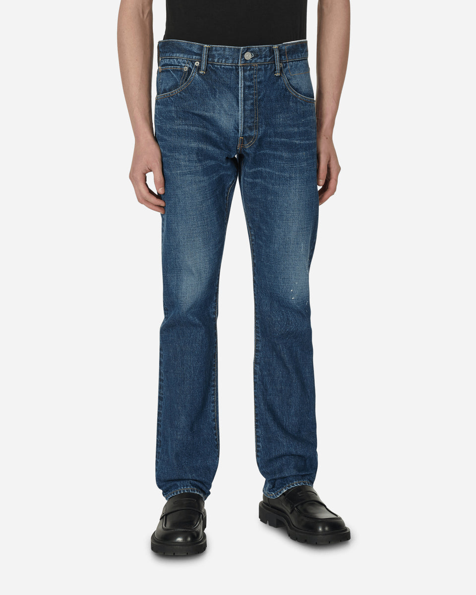 visvim Social Sculpture 01 Slim Damaged Jeans Indigo - Slam Jam