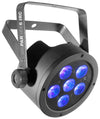 SLIMPAR HEX-6IRC, 6-in-1 LEDs, RGBAW+UV, DMX + IR-kompatibel