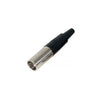 XLR MINI MALE 3-PINS