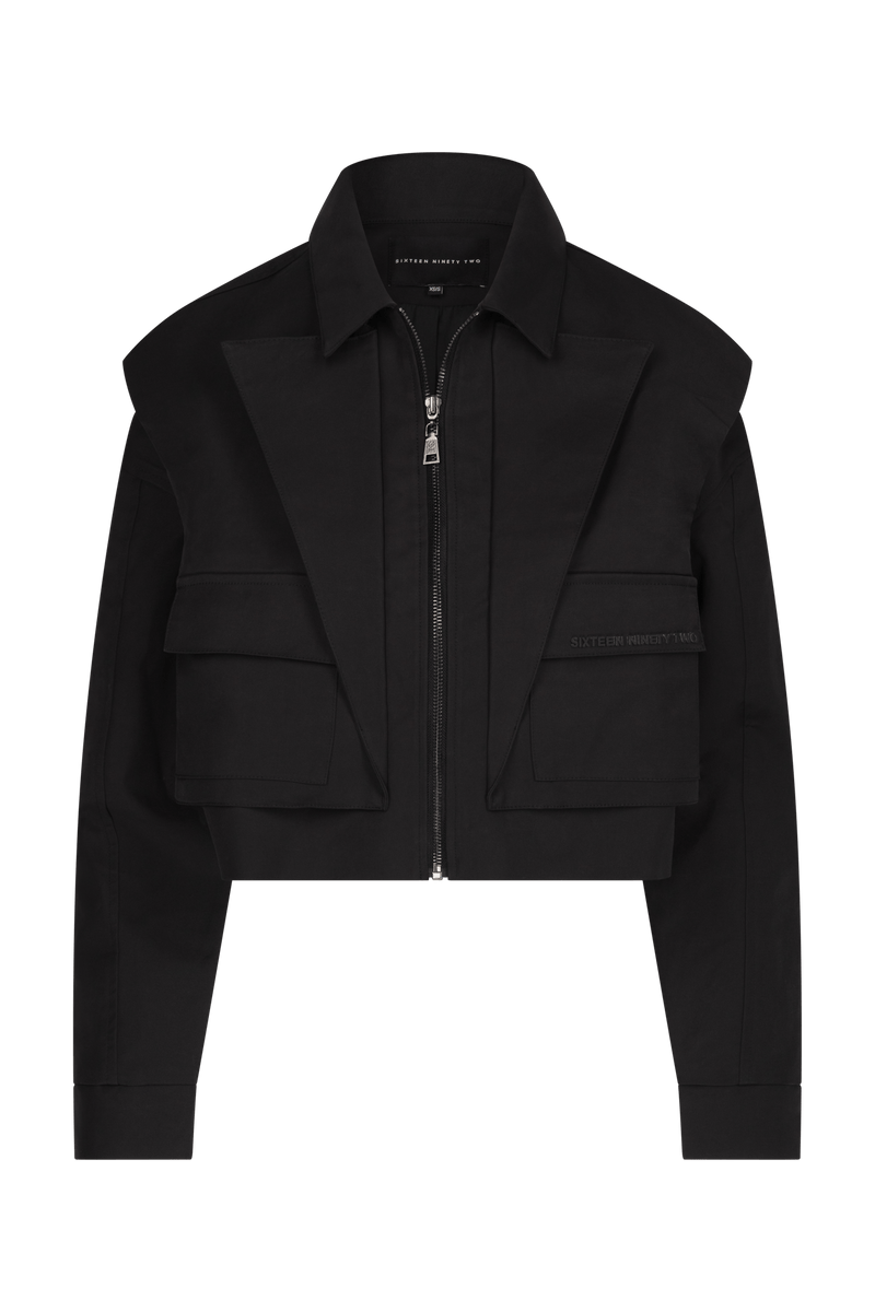 Double Layered Black Jacket