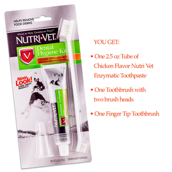 nutri vet dental hygiene kit