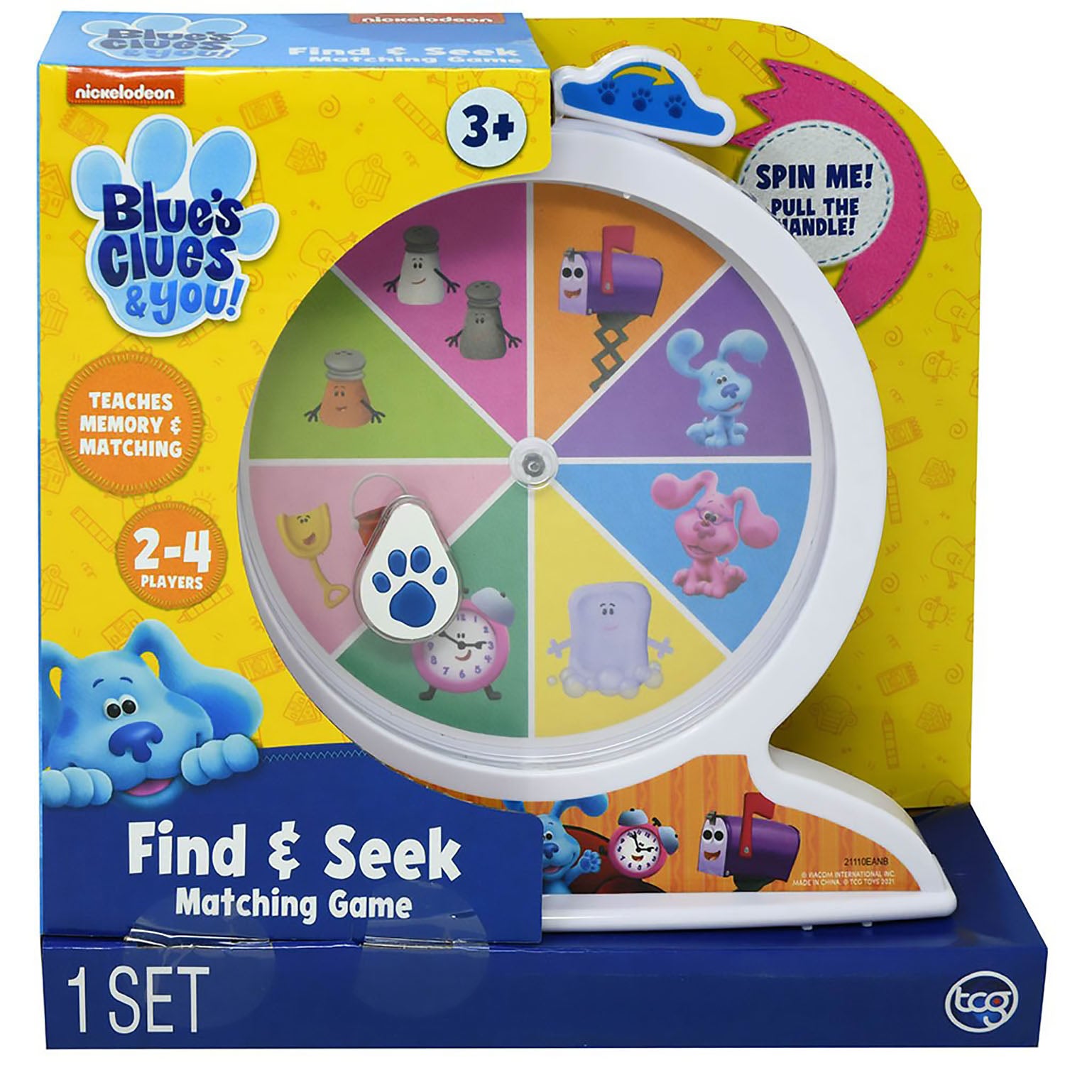 Blue’s Clues And You Find-The-Clues Matching Board Game NEW 2-4 player