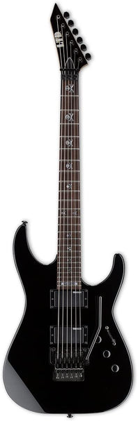 ESP LTD KH-202 Signature Series Kirk Hammett Electric Guitar, Black