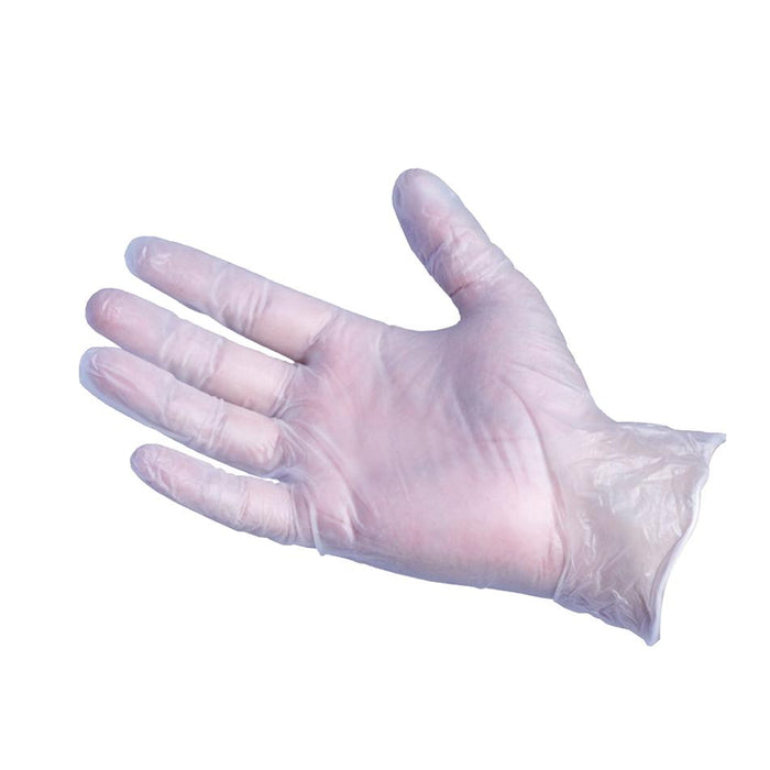 Vinyl Disposable Gloves Clear x 100