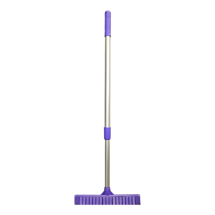 Telescopic Handle Broom Purple