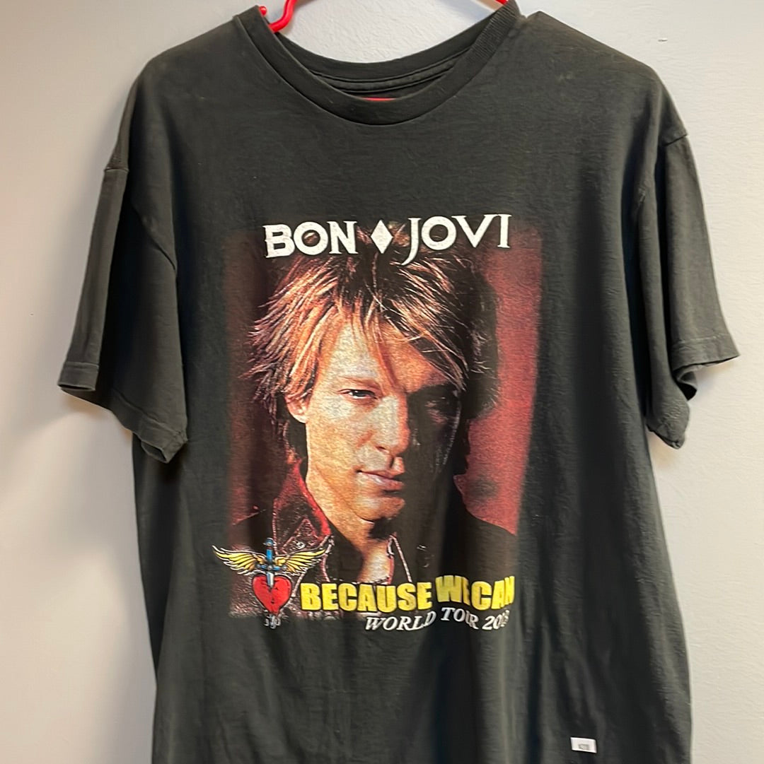 メンバー激レア ラグラン ボンジョビ Bon Jovi 1988年製ヴィンテージ ツアー