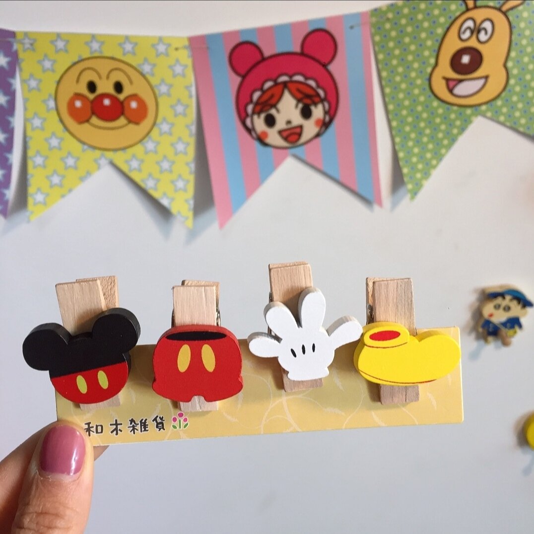 Wood clips
