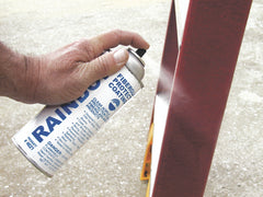 Fiberglass protective coating is easy to apply and prevents fiberglass ladder damage.