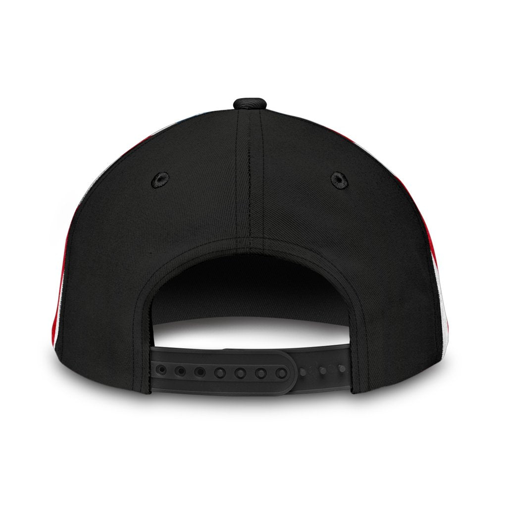 US Veteran Flag Carbon Classic Cap