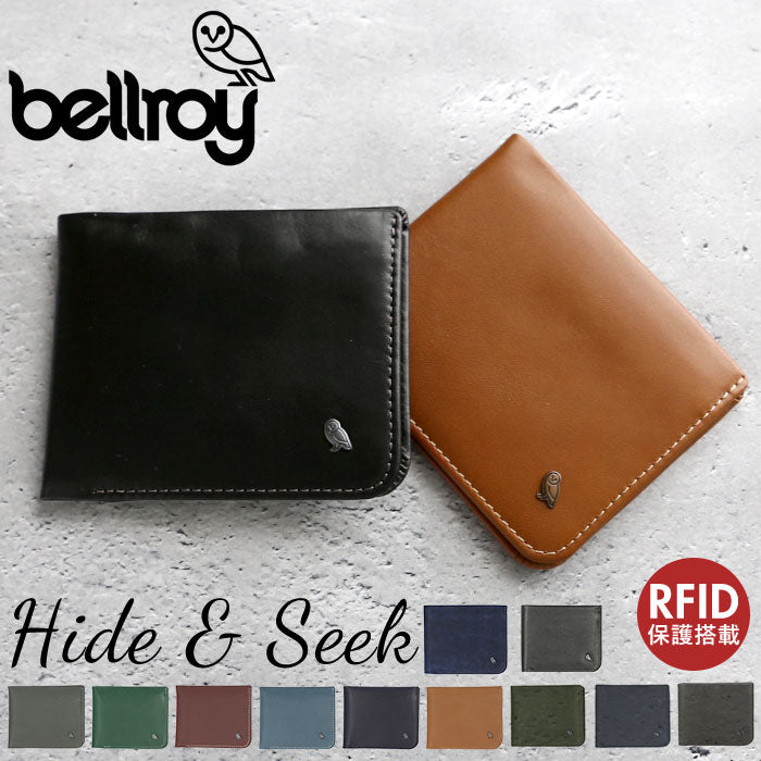 bellroy 2つ折り財布 Hide Seek - 通販 - solarenergysas.com.ar