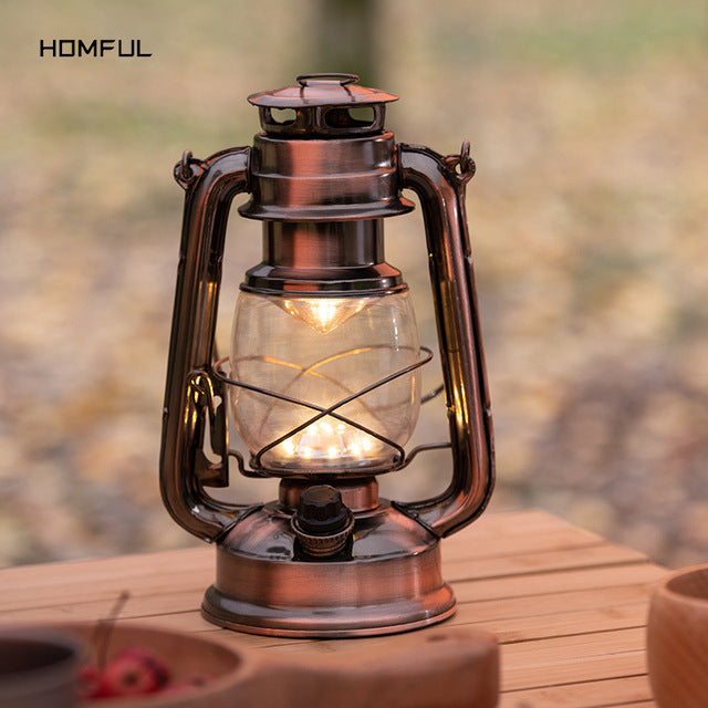 Vakantie Dronken worden Onbepaald portable Retro lamp Rechargeable LED Lantern kerosene lamp Ornaments o –  Shoptopdesigns
