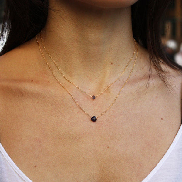 layered necklaces