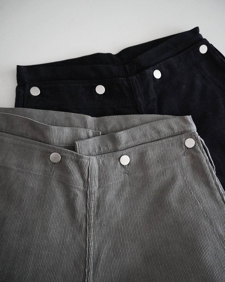 TUKI type3 / black / 12 wale corduroy