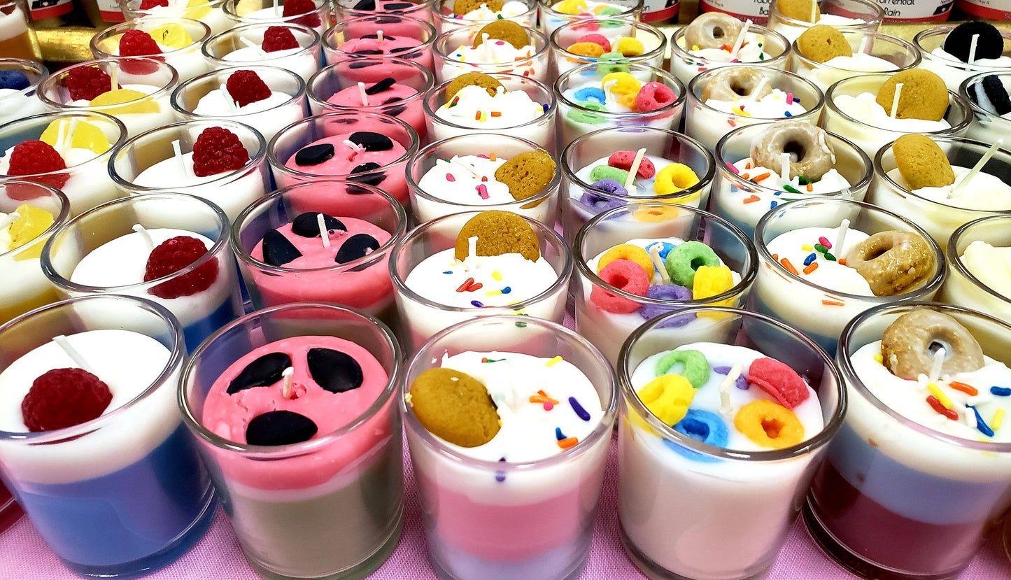 Shot Glass Candles - Pumpkin Spice Latte