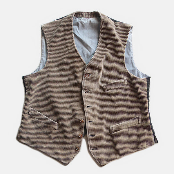 1940's FRENCH WORK GILET (MEDIUM)