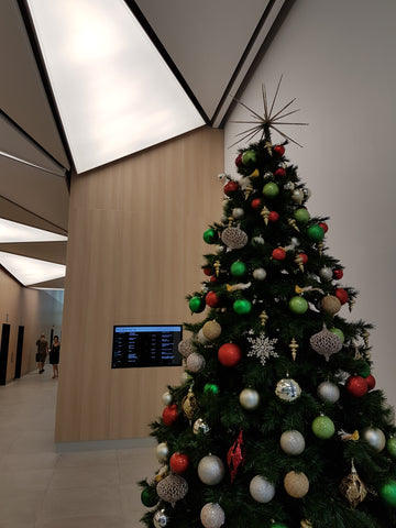 Corporate Christmas tree hire decorating melbourne