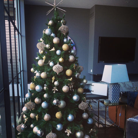 Decorated Christmas tree delivered Melbourne