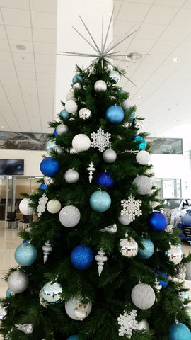 Artificial Christmas tree hire. Decorated Christmas tree hire Melbourne.