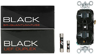 Synergistic Research BLACK fuses and BLACK UEF duplex