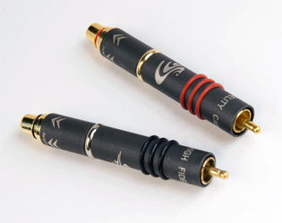 High Fidelity Magnetic RCA Adapters