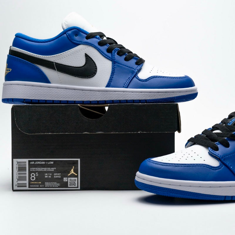 Air Jordan 1 Low Hyper Royal Orange Peel – hypestorm.br