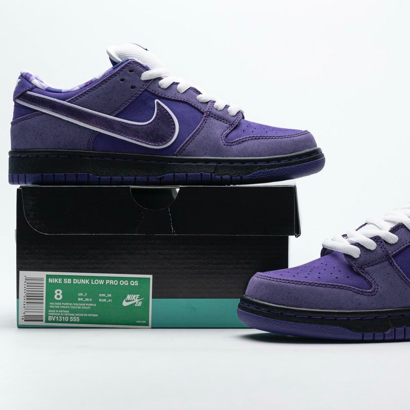 concepts x nike sb dunk low purple lobster