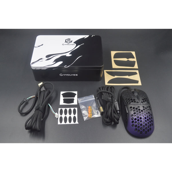 G-Wolves Hati Gaming Mouse Stardust Purple – iTakTech