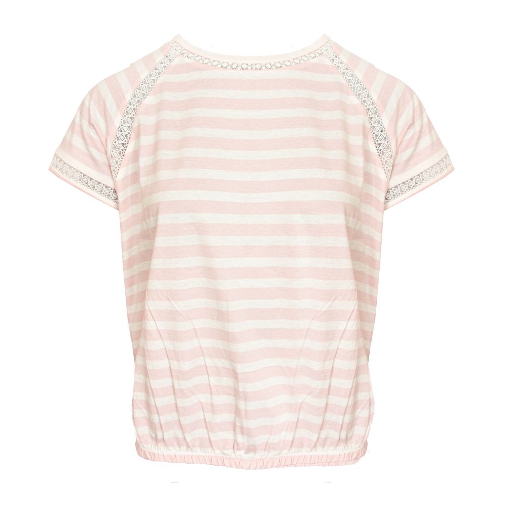 Tru Ladies Bubble Hem Top - Pink - Size 16-18  | TJ Hughes