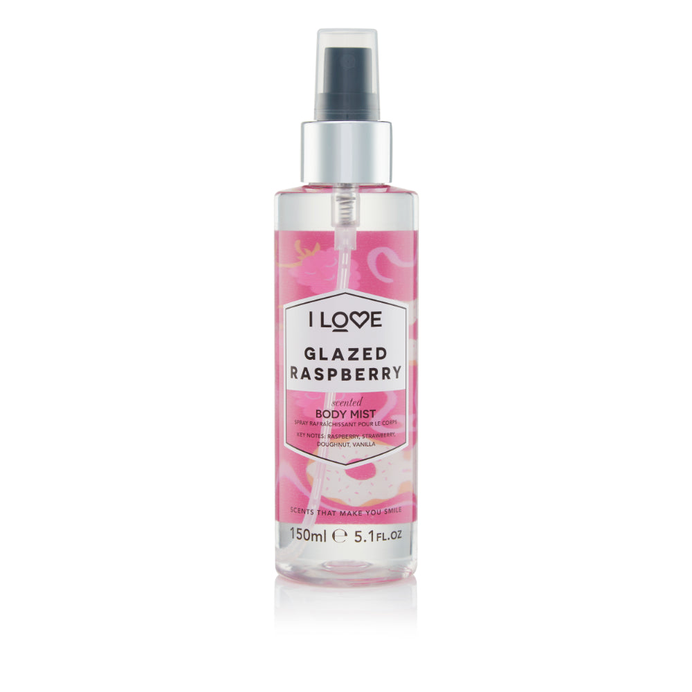 I Love Signature Body Mist 165ml Glazed Raspberry  | TJ Hughes