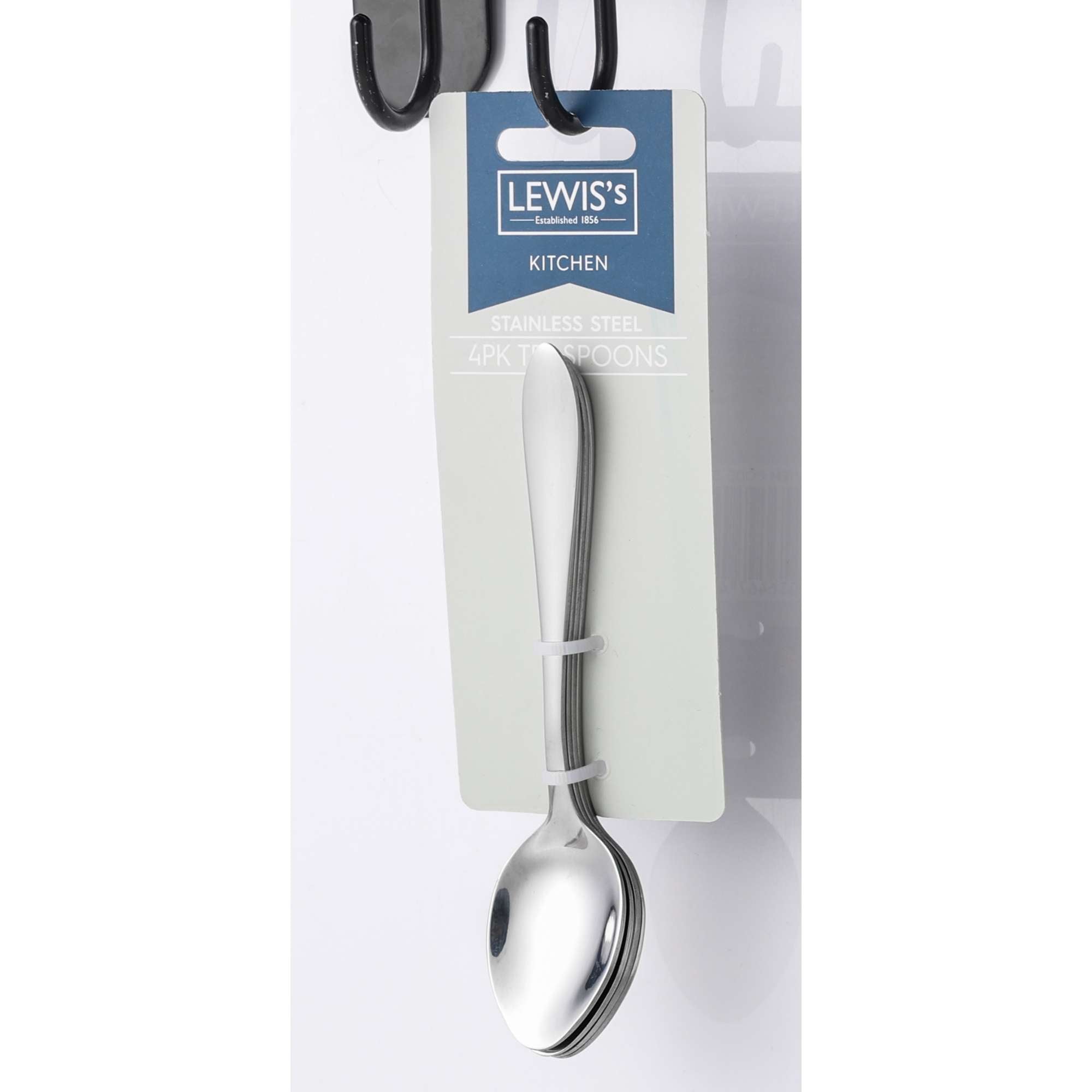 Lewis’s Loose Cutlery Teaspoon - 4 pack  | TJ Hughes