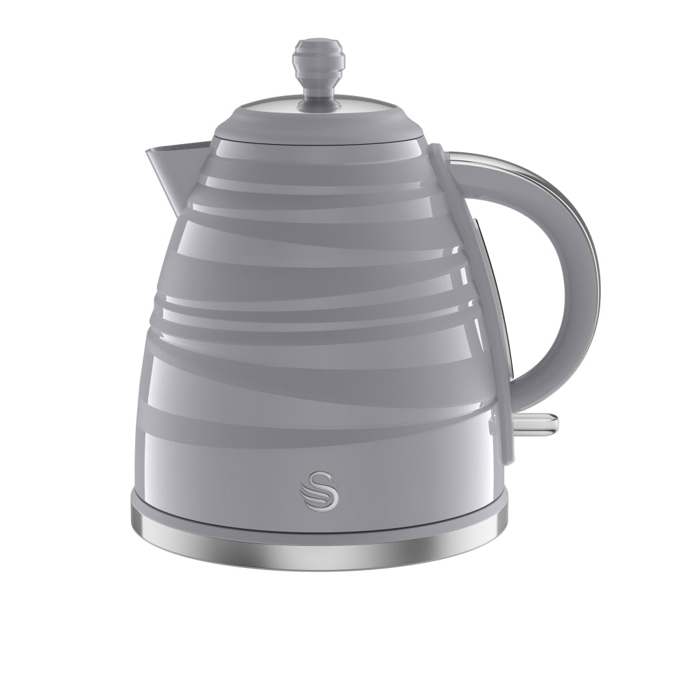 Swan Symphone Jug Kettle 1.7L  - Grey  | TJ Hughes